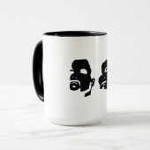 Mug Conception d'icône Heads Up par BerkhouseSnyder (Devant gauche)