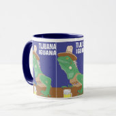 Mug Conception d'iguane de Tijuana (Devant gauche)