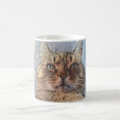 Mug Conception d'illustration de chat tigre (Centre)
