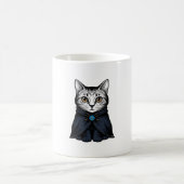 Mug Conception d'illustration de portrait de chat de g (Centre)