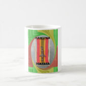 Mug Conception d'impression d'art vectoriel de lapin r (Centre)