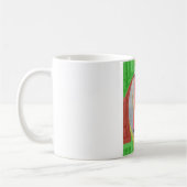 Mug Conception d'impression d'art vectoriel de lapin r (Gauche)