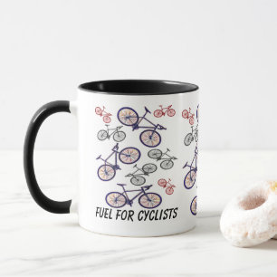 Mug Conception d'impression de bicyclette