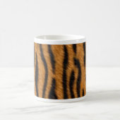 Mug Conception d'impression de peau de tigre, motif de (Centre)