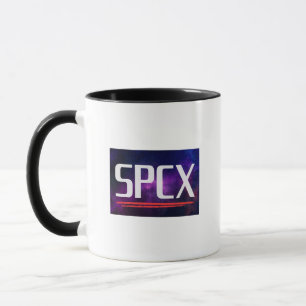 Mug Conception d'investisseur SPCX SpaceX IPO Action