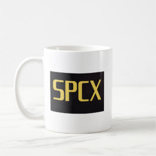 Mug Conception d'investisseur SPCX SpaceX IPO Action