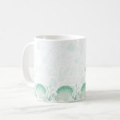 Mug Conception d'océan à l'aquarelle Perle d'Été (Devant gauche)