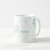 Mug Conception d'océan à l'aquarelle Perle d'été (Devant droit)