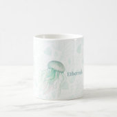 Mug Conception d'océan à l'aquarelle Perle d'été (Centre)
