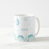 Mug Conception d'océan aquarelle Perle d'Été (Devant droit)