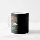 Mug Conception d'Opération Enfant de Noël Sac à main d (Devant gauche)