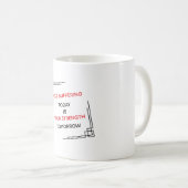 Mug Conception d'Orientation de Motivation (Devant droit)