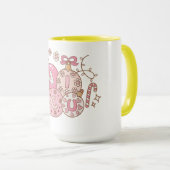 Mug Conception d'ornement de Noël de petite NICU – (Devant droit)