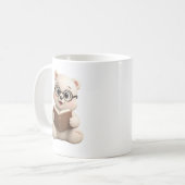 Mug Conception d'ours en peluche adorable et mignonne (Devant gauche)