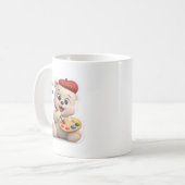 Mug Conception d'ours en peluche adorable et mignonne (Devant gauche)