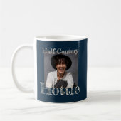 Mug Conception drôle de 50e anniversaire de Half Centu (Gauche)