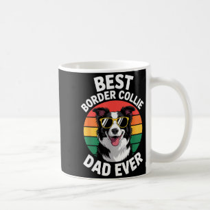 Mug Conception drôle de Border Collie pour hommes Papa
