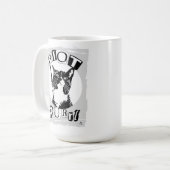 Mug Conception drôle de fille Riot Purrul Punk Chat (Devant gauche)