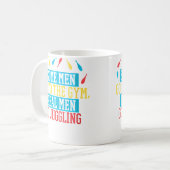 Mug Conception drôle de jonglage pour hommes pour femm (Devant gauche)