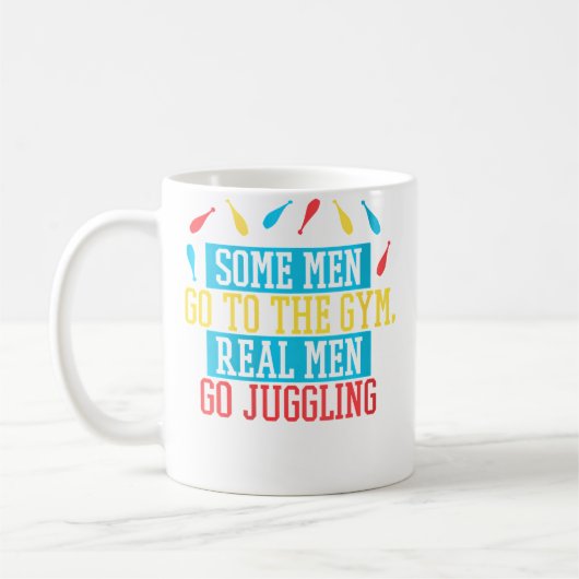 Mug Conception drôle de jonglage pour hommes pour femm (Gauche)