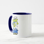Mug Conception drôle de joueur de pickleball (Devant gauche)