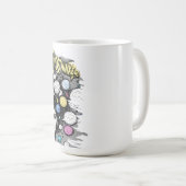 Mug conception drôle de surpenseur (Devant droit)