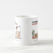 Mug Conception drôle de thérapeute maman Frenchie de f (Centre)