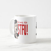 Mug Conception drôle du jour de mère (Devant gauche)