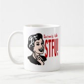 Mug Conception drôle du jour de mère (Gauche)