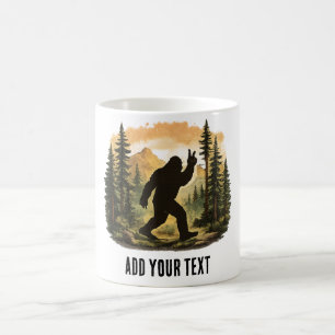Mug Conception drôle personnalisée de Bigfoot Sasquatc
