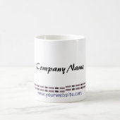 Mug Conception du bureau de liaison de raisin (Centre)