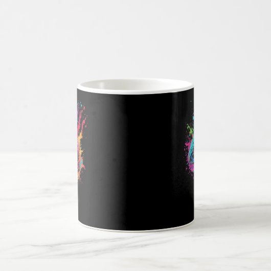 Mug Conception Du Cerveau Avec Explosion De Bulbe Colo (Centre)