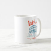 Mug Conception du diner de Luke Stars Hollow (Devant droit)