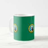 Mug Conception du drapeau de l'État de Washington (Devant gauche)