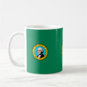Mug Conception du drapeau de l'État de Washington (Gauche)