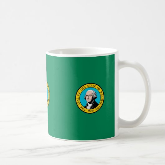 Mug Conception du drapeau de l'État de Washington (Droite)