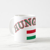 Mug Conception du football de la Hongrie (Devant gauche)