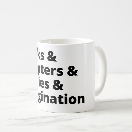Mug Conception du livre (Devant droit)