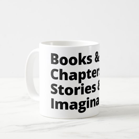 Mug Conception du livre (Devant gauche)