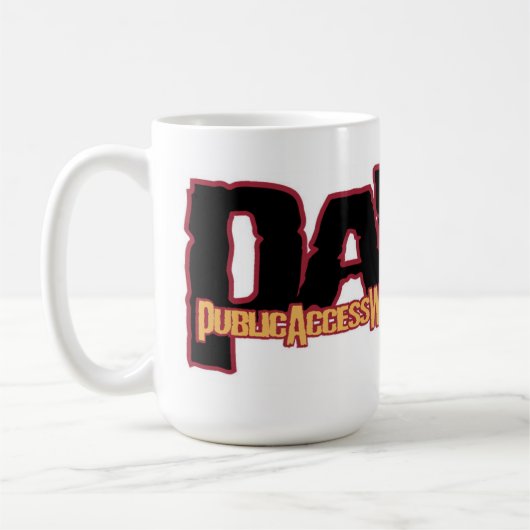 Mug Conception du logo PAWA sur un (Gauche)