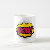 Mug Conception du logo "Wow" (Centre)