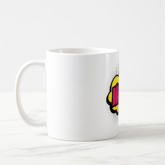 Mug Conception du logo "Wow" (Gauche)