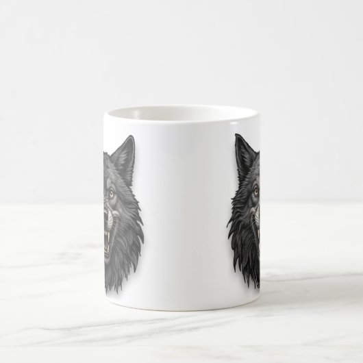Mug Conception du loup (Centre)