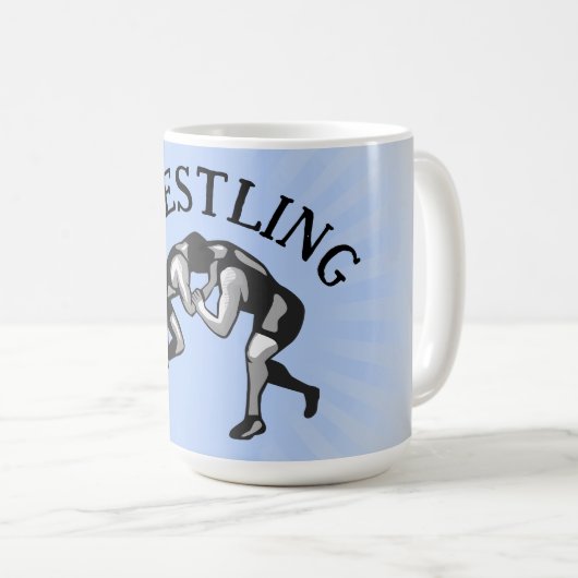 Mug Conception du lutteur (Devant droit)