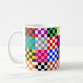 Mug Conception du Motif de vérification de la mise en  (Gauche)