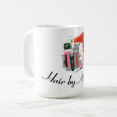 Mug Conception du salon de coiffure (Devant gauche)