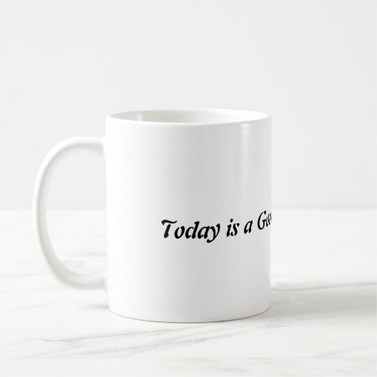 Mug Conception du texte de l'amant du café (Gauche)