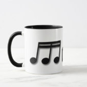 Mug Conception du texte de musique (Gauche)