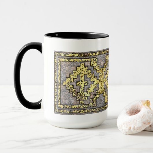 Mug Conception du tissage, Canyons Talking, Nouveau-Me (Avec donut)