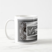Mug conception d'un clip d'astronomie vers 1900 (Gauche)